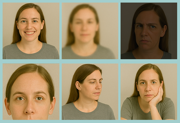 Everlyfe photo submission guide showing good vs bad lighting and angles for 3D printing